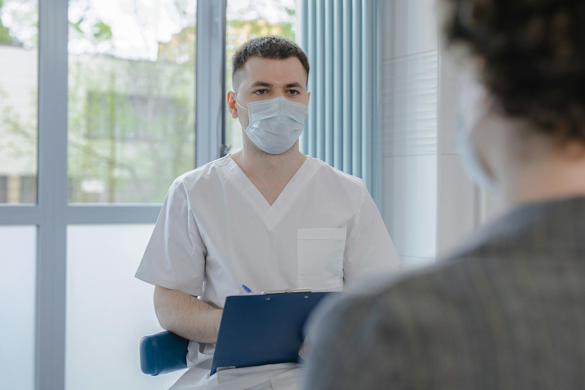 Doctor with mask